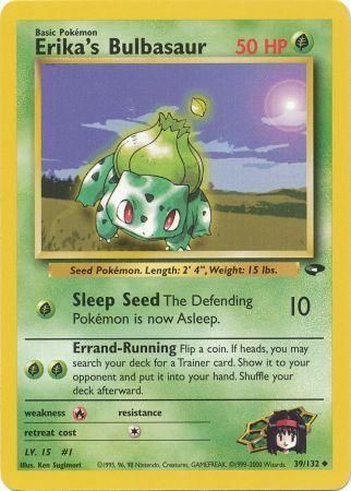 Erika's Bulbasaur (39/132) [Gym Challenge Unlimited] - Destination Retro
