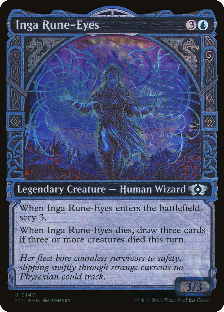 Inga Rune-Eyes (Halo Foil) [Multiverse Legends] - Destination Retro