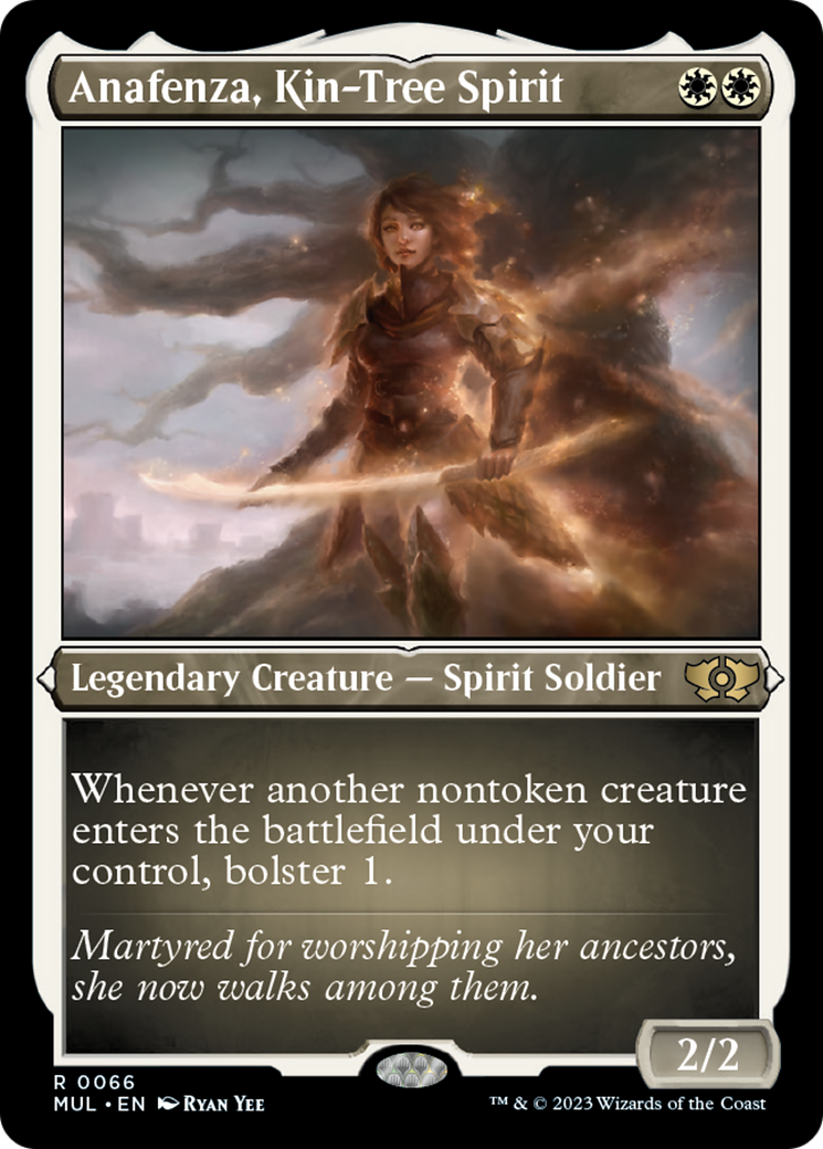 Anafenza, Kin-Tree Spirit (Foil Etched) [Multiverse Legends] - Destination Retro