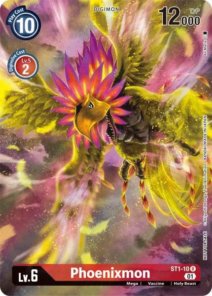 Phoenixmon [ST1-10] (Alternate Art) [Starter Deck: Gaia Red] - Destination Retro