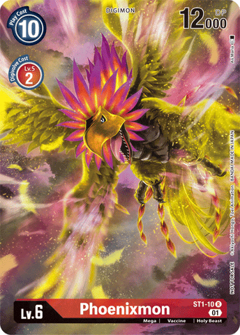 Phoenixmon [ST1-10] (Alternate Art) [Starter Deck: Gaia Red] - Destination Retro