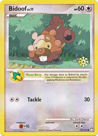 Bidoof (73/123) [Countdown Calendar Promos] - Destination Retro