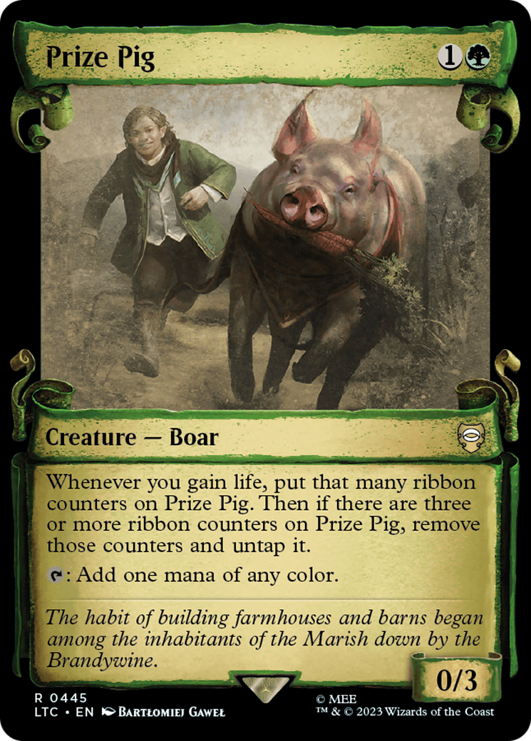 Prize Pig [The Lord of the Rings: Tales of Middle-Earth Commander Showcase Scrolls] - Destination Retro