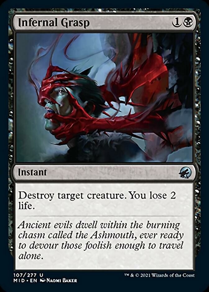 Infernal Grasp [Innistrad: Midnight Hunt] - Destination Retro