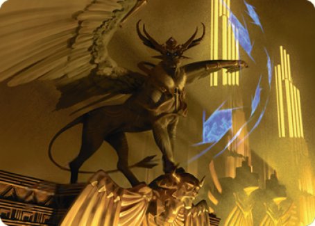 Raffine, Scheming Seer Art Card [Streets of New Capenna Art Series] - Destination Retro