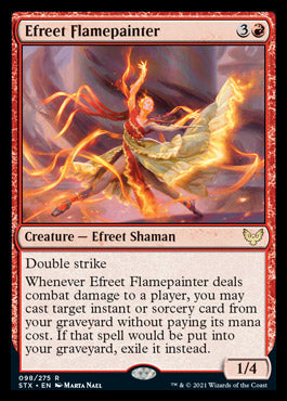 Efreet Flamepainter [Strixhaven: School of Mages] - Destination Retro