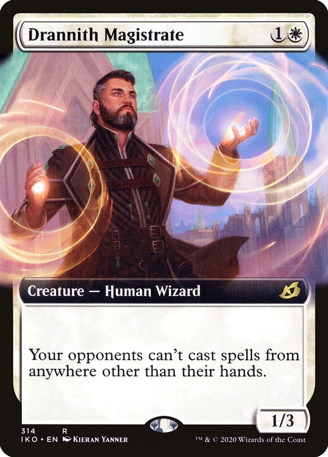 Drannith Magistrate (Extended Art) [Ikoria: Lair of Behemoths] - Destination Retro