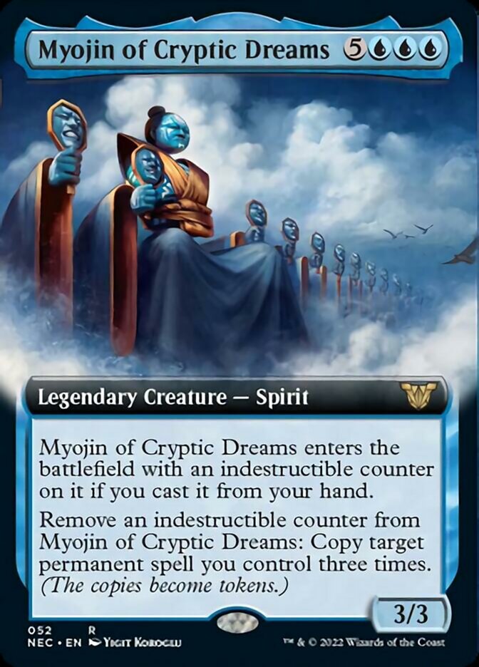 Myojin of Cryptic Dreams (Extended) [Kamigawa: Neon Dynasty Commander] - Destination Retro
