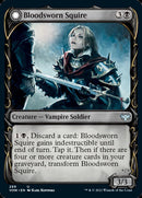 Bloodsworn Squire // Bloodsworn Knight (Showcase Fang Frame) [Innistrad: Crimson Vow] - Destination Retro