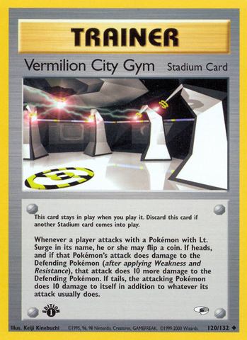 Vermilion City Gym (120/132) [Gym Heroes 1st Edition] - Destination Retro