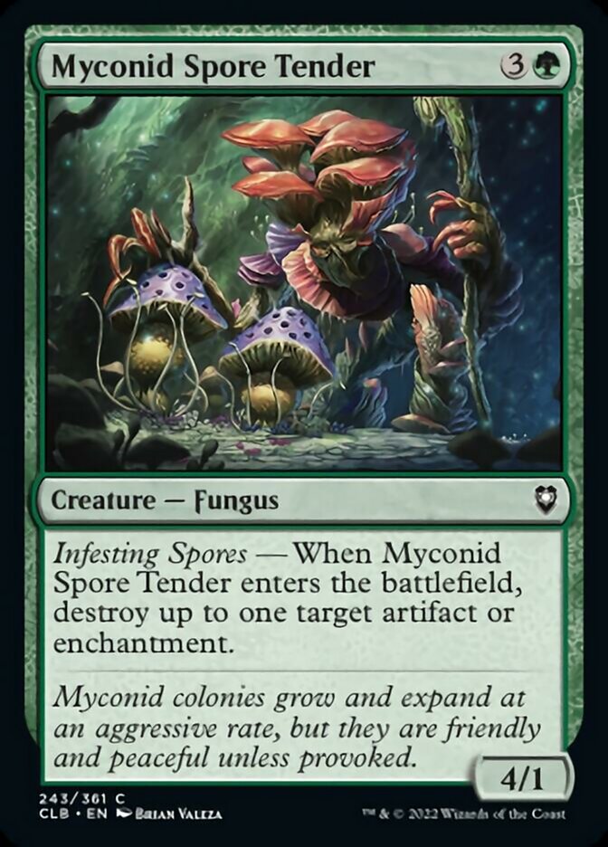 Myconid Spore Tender [Commander Legends: Battle for Baldur's Gate] - Destination Retro