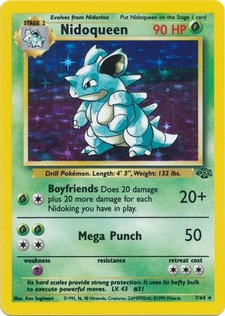 Nidoqueen (7/64) [Jungle Unlimited] - Destination Retro