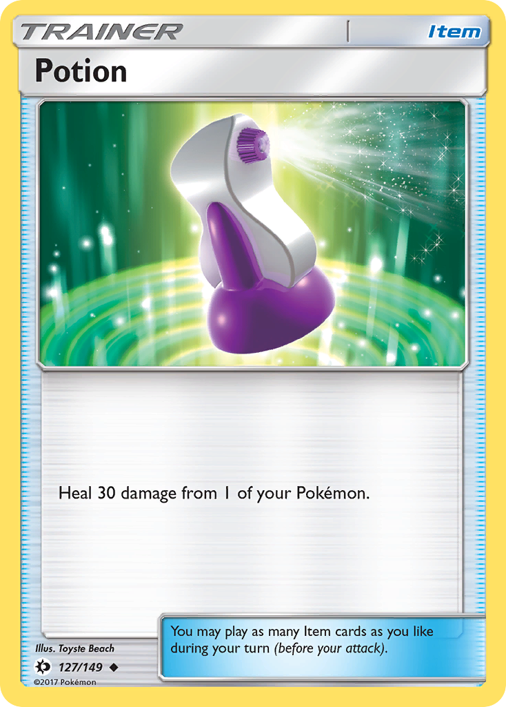 Potion (127/149) [Sun & Moon: Base Set] - Destination Retro