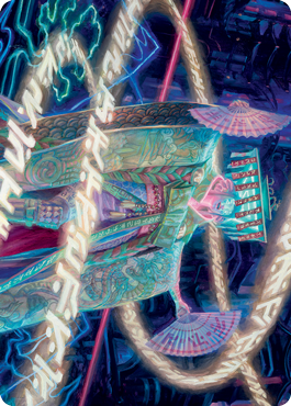 Satsuki, the Living Lore Art Card [Kamigawa: Neon Dynasty Art Series] - Destination Retro