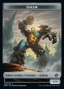 Golem Token [The Brothers' War Tokens] - Destination Retro