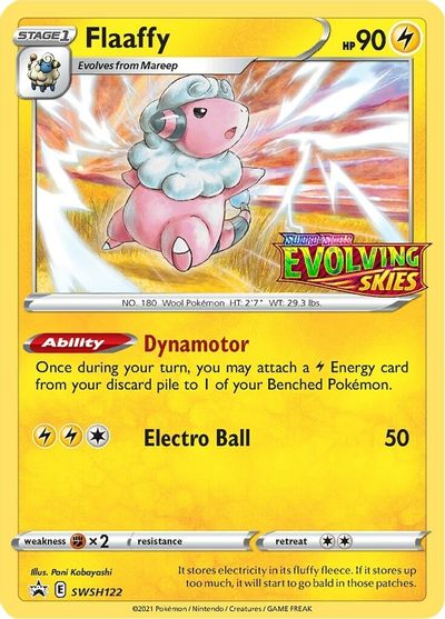 Flaaffy (SWSH122) (Prerelease Promo) [Sword & Shield: Black Star Promos] - Destination Retro