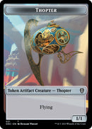 Myr // Thopter Double-Sided Token [Phyrexia: All Will Be One Commander Tokens] - Destination Retro