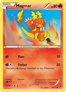 Magmar (10/111) [XY: Furious Fists] - Destination Retro