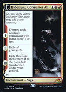 Hidetsugu Consumes All // Vessel of the All-Consuming [Kamigawa: Neon Dynasty Prerelease Promos] - Destination Retro