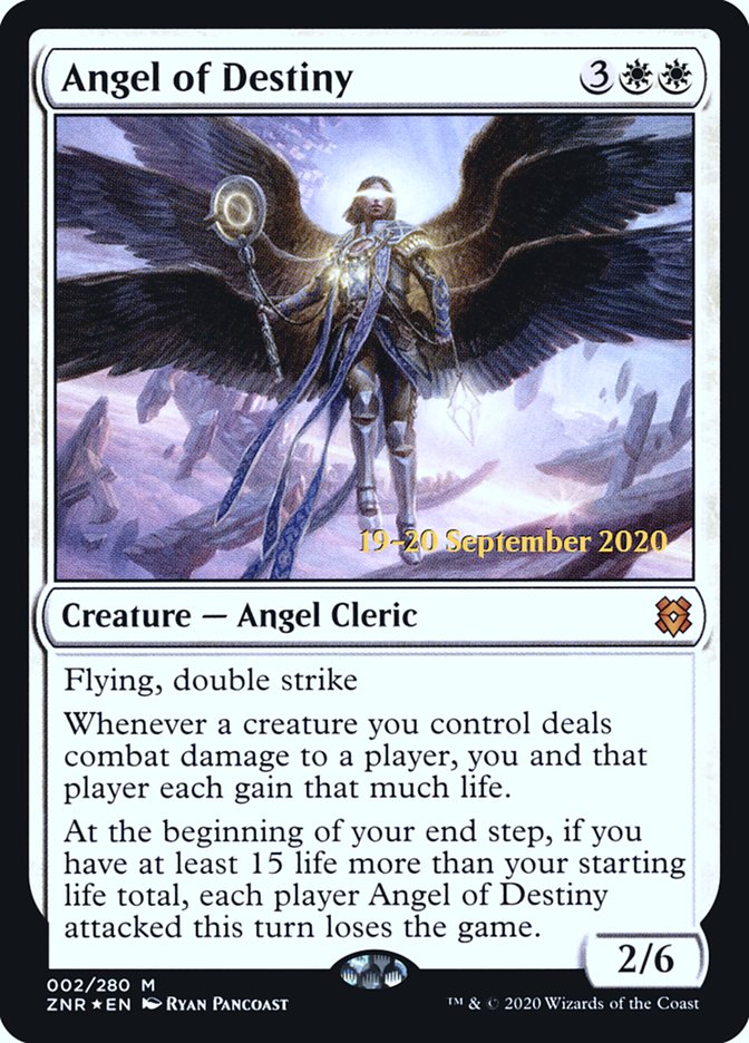 Angel of Destiny  [Zendikar Rising Prerelease Promos] - Destination Retro