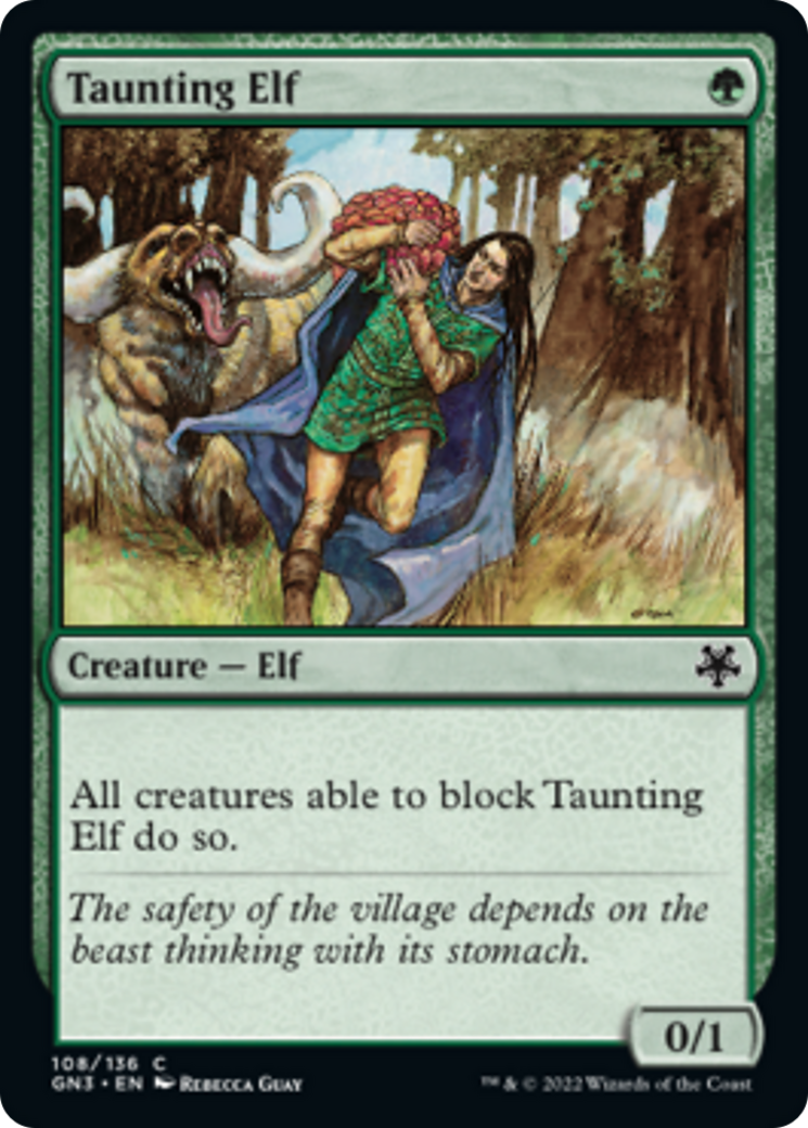 Taunting Elf [Game Night: Free-for-All] - Destination Retro