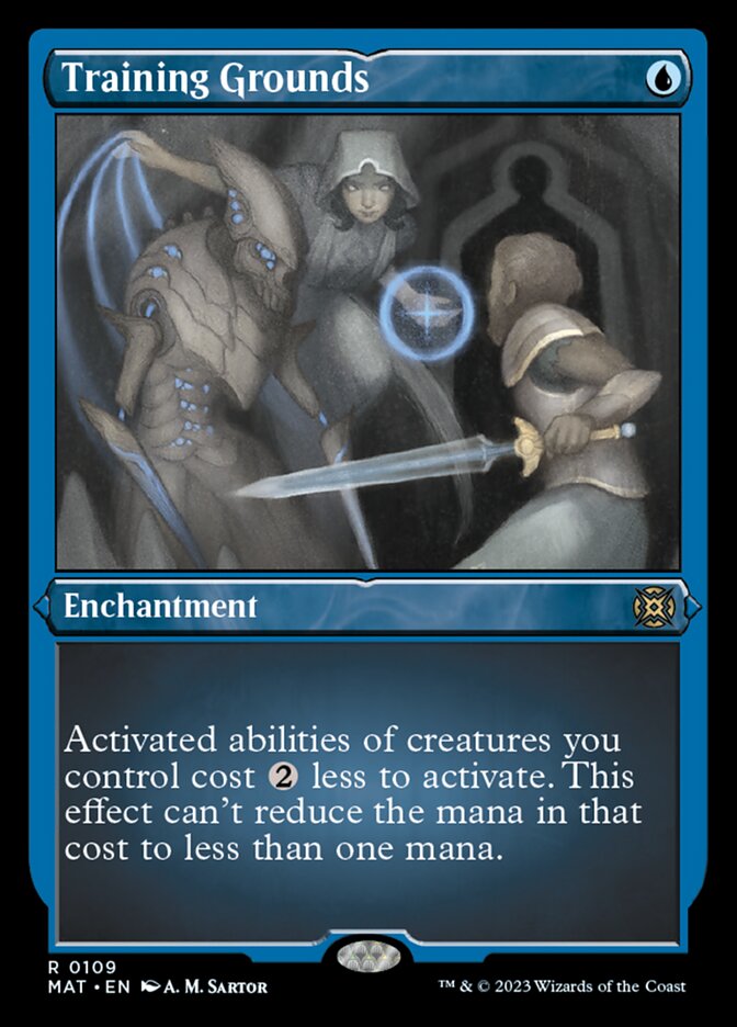 Training Grounds (Foil Etched) [March of the Machine: The Aftermath] - Destination Retro