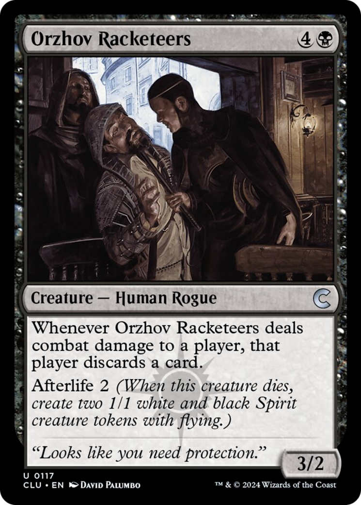 Orzhov Racketeers [Ravnica: Clue Edition] - Destination Retro