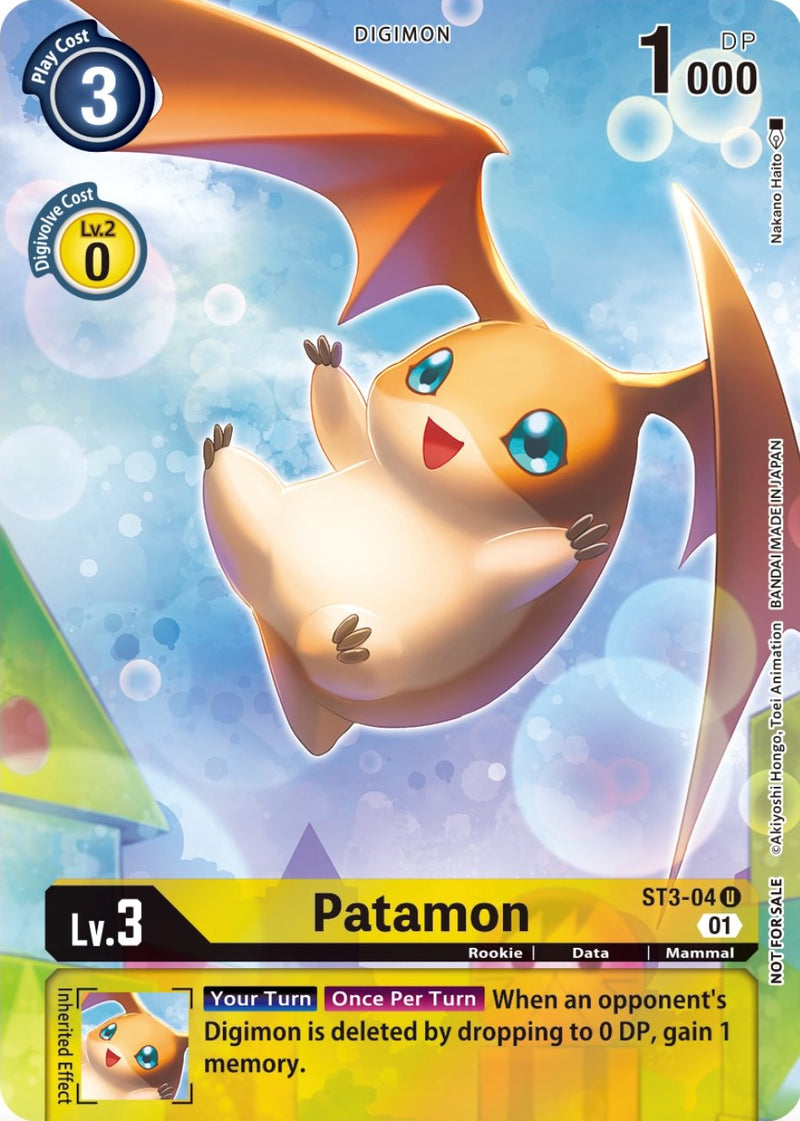Patamon [ST3-04] (Official Tournament Pack Vol.9) [Starter Deck: Heaven's Yellow Promos] - Destination Retro
