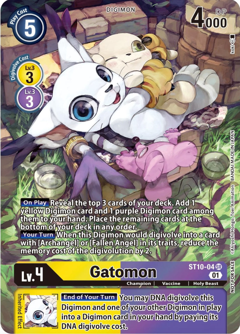 Gatomon [ST10-04] (Official Tournament Pack Vol.9) [Starter Deck: Parallel World Tactician Promos] - Destination Retro