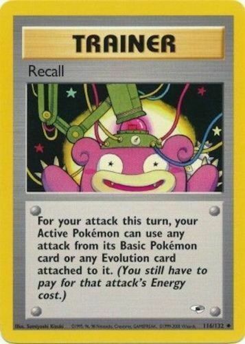 Recall (116/132) [Gym Heroes Unlimited] - Destination Retro