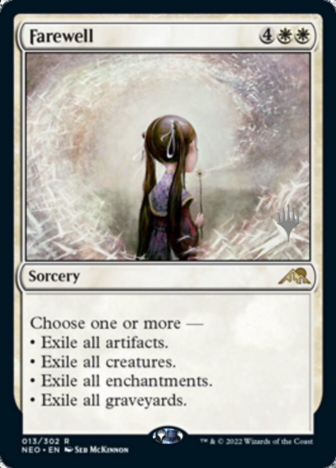 Farewell (Promo Pack) [Kamigawa: Neon Dynasty Promos] - Destination Retro