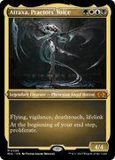 Atraxa, Praetors' Voice (Foil Etched) [Multiverse Legends] - Destination Retro