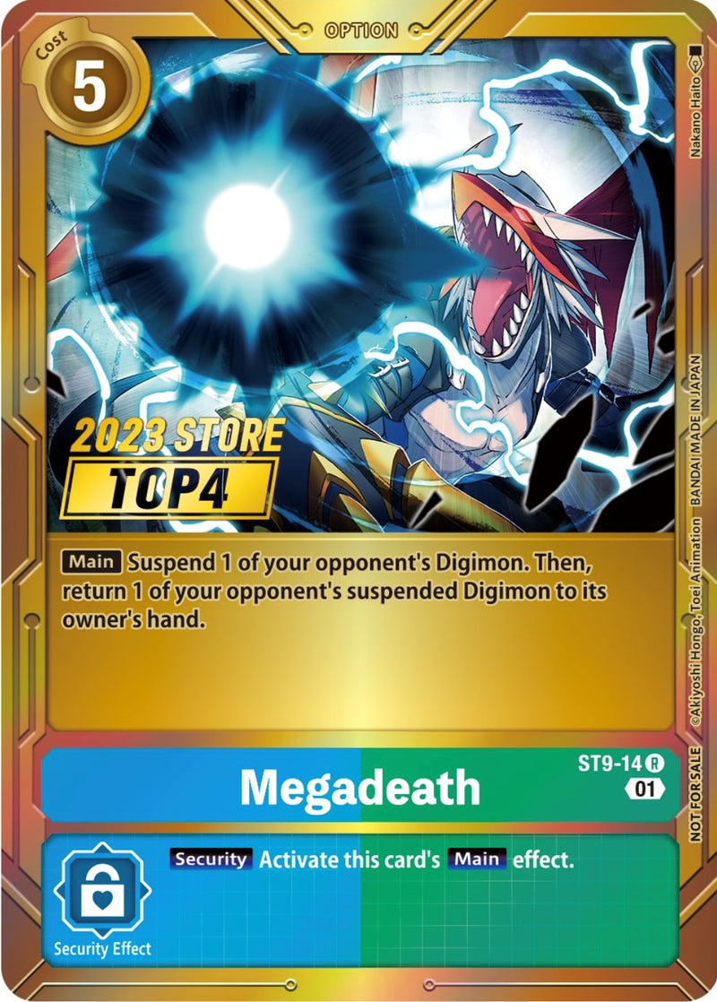 Megadeath [ST9-14] (2023 Store Top 4) [Starter Deck: Ultimate Ancient Dragon Promos] - Destination Retro