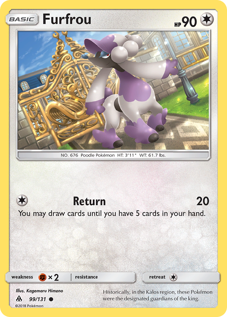 Furfrou (99/131) [Sun & Moon: Forbidden Light] - Destination Retro