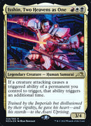 Isshin, Two Heavens as One [Kamigawa: Neon Dynasty Prerelease Promos] - Destination Retro