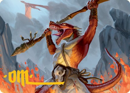Kobold Art Card (Gold-Stamped Signature) [Dungeons & Dragons: Adventures in the Forgotten Realms Art Series] - Destination Retro