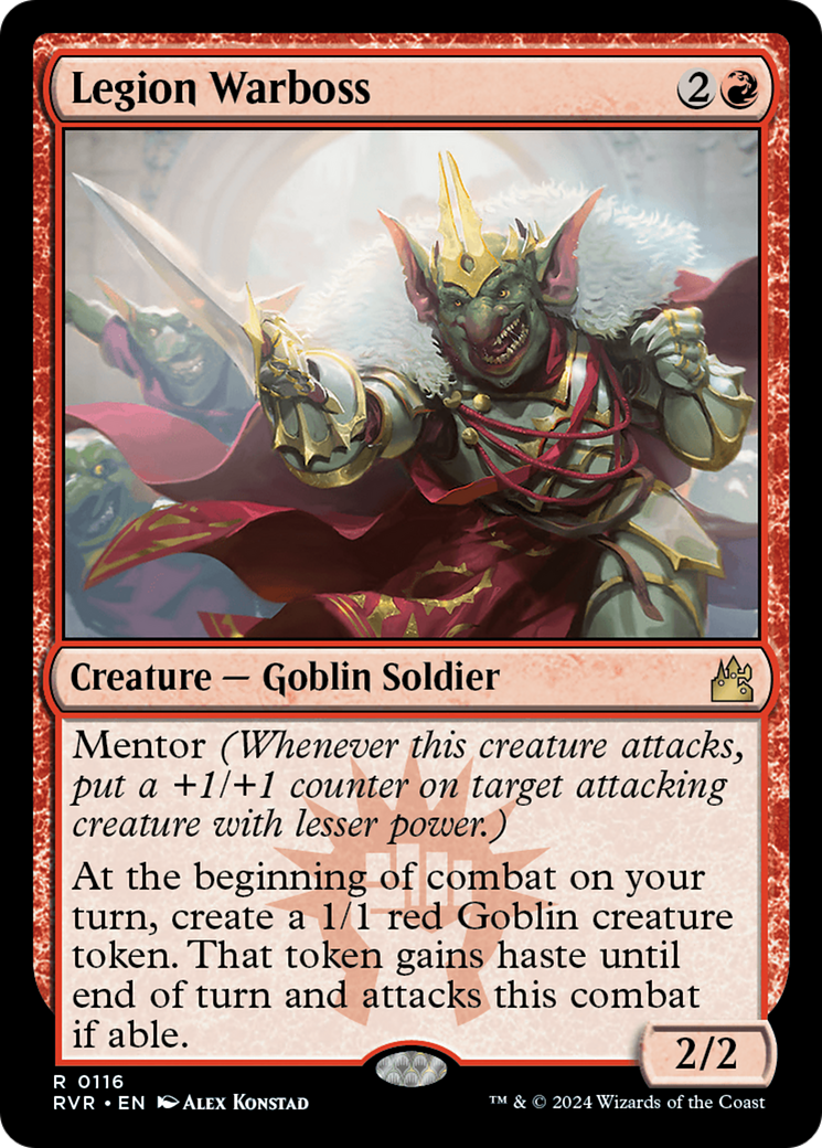 Legion Warboss [Ravnica Remastered] - Destination Retro