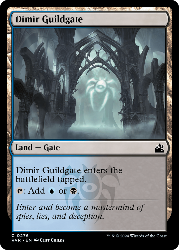 Dimir Guildgate [Ravnica Remastered] - Destination Retro