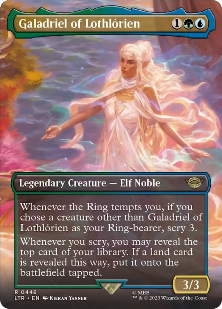 Galadriel of Lothlorien (Borderless Alternate Art) [The Lord of the Rings: Tales of Middle-Earth] - Destination Retro