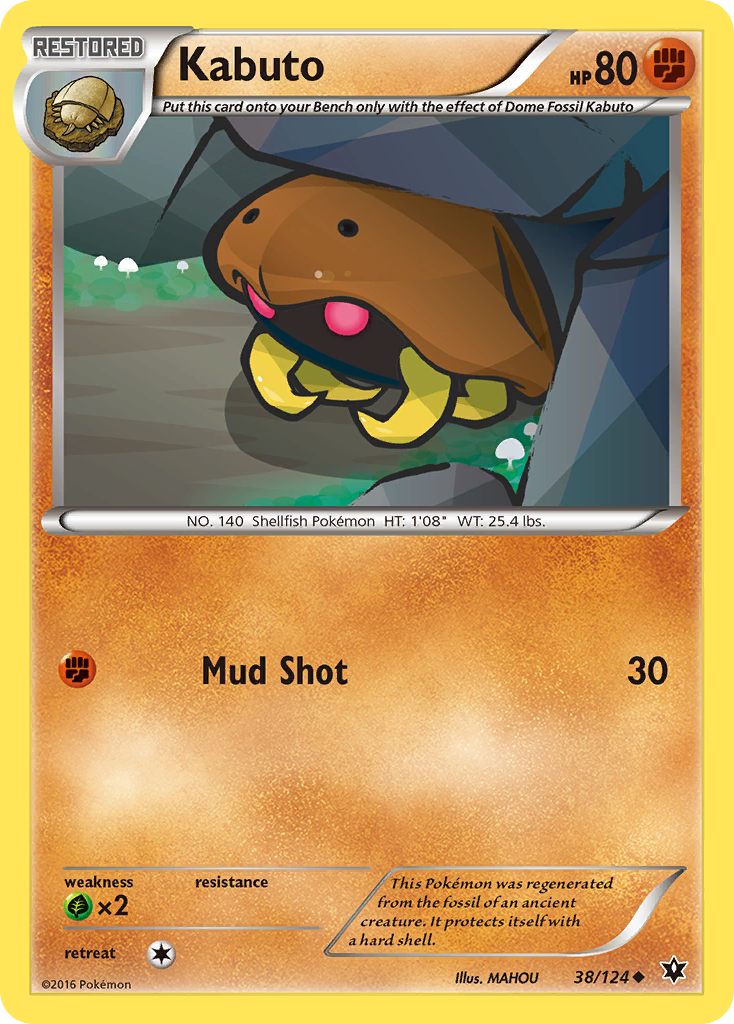 Kabuto (38/124) [XY: Fates Collide] - Destination Retro