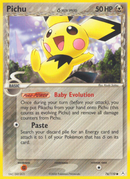Pichu (76/110) (Delta Species) [EX: Holon Phantoms] - Destination Retro