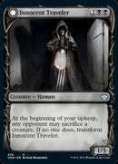 Innocent Traveler // Malicious Invader (Showcase Fang Frame) [Innistrad: Crimson Vow] - Destination Retro