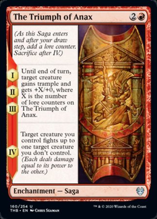 The Triumph of Anax [Theros Beyond Death] - Destination Retro