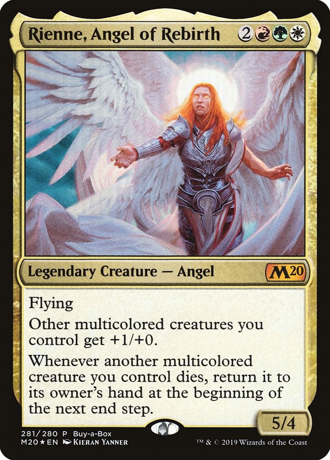 Rienne, Angel of Rebirth (Buy-A-Box) [Core Set 2020] - Destination Retro