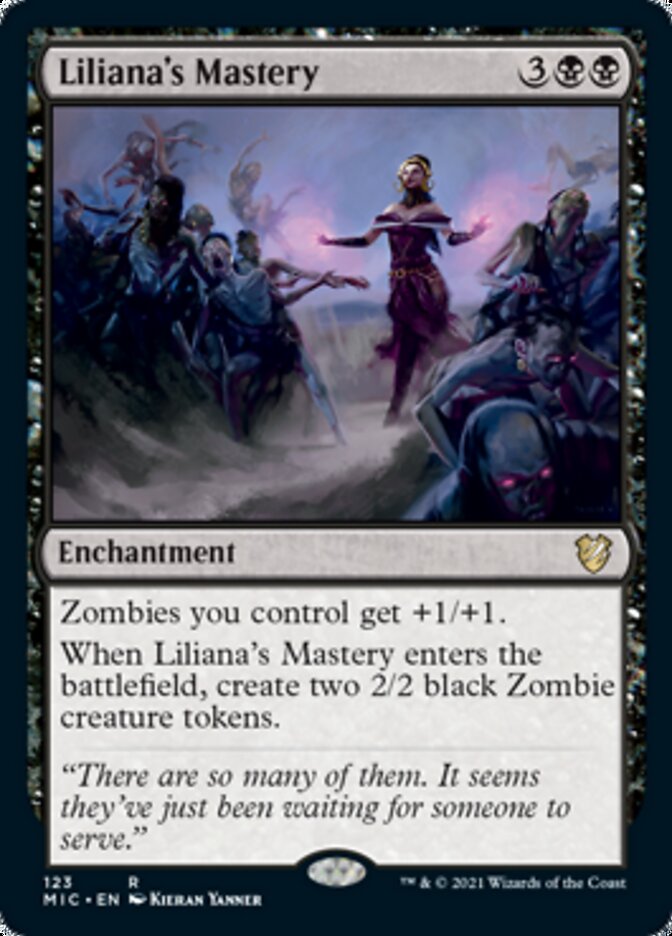 Liliana's Mastery [Innistrad: Midnight Hunt Commander] - Destination Retro