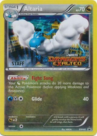 Altaria (BW48) (Staff Prerelease Promo) [Black & White: Black Star Promos] - Destination Retro