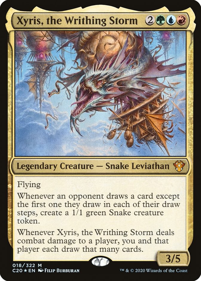 Xyris, the Writhing Storm [Commander 2020] - Destination Retro