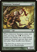 Llanowar Sentinel [Tenth Edition] - Destination Retro