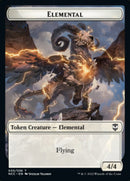 Clue // Elemental (005) Double-sided Token [Streets of New Capenna Commander Tokens] - Destination Retro