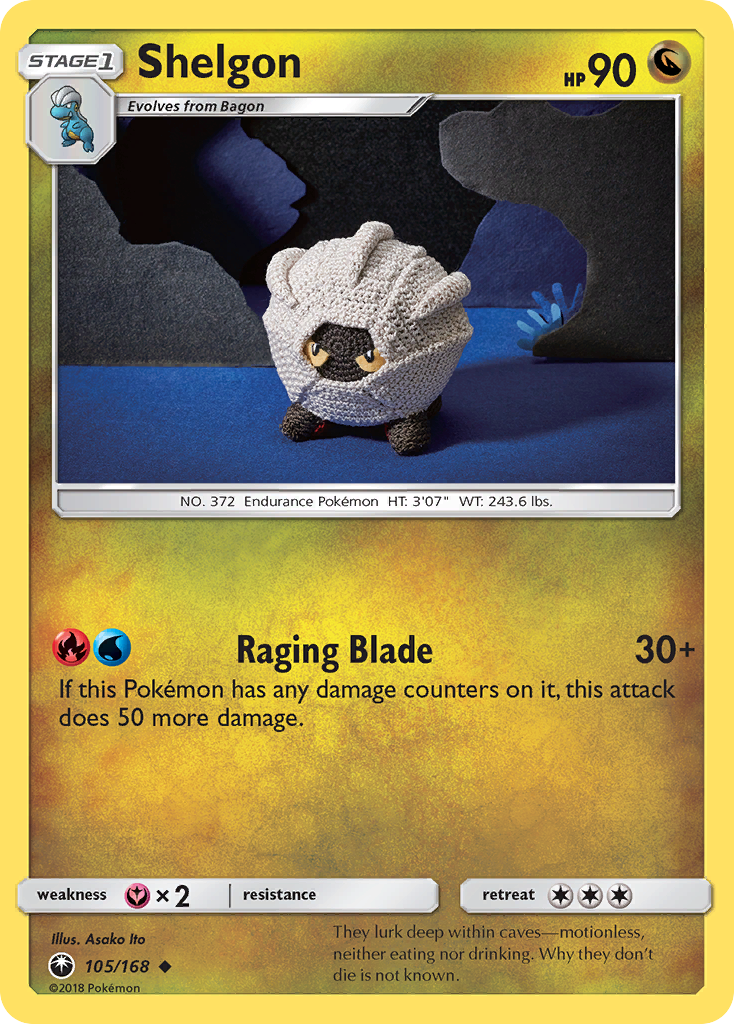 Shelgon (105/168) [Sun & Moon: Celestial Storm] - Destination Retro